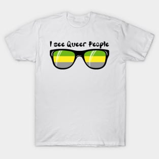 Lithromantic Sunglasses - Queer People T-Shirt